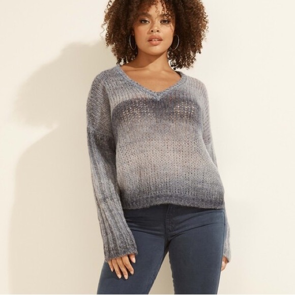 GUESS Ariane V-Neck Sweater - Picture 10 of 14